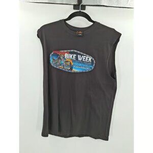 Daytona Beach 2023 Bike Week Mens XL Sleeveless Shirt